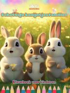 Schattige konijntjesfamilies - Kleurboek voor kinderen - Creatieve scènes van leuke en speelse konijnenfamilies di Colorful Fun Editions edito da Blurb
