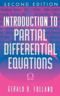 Introduction to Partial Differential Equations di Gerald B. Folland edito da Princeton University Press