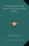 Schonborn Und Seine Zeitgenossen (1836) edito da Kessinger Publishing