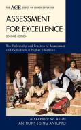 Assessment for Excellence di Alexander W. Astin, Anthony Lising Antonio edito da Rowman & Littlefield
