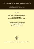 Konstruktion ebener Kurventriebe und vergleichende Analyse ihrer Bewegungsgesetze di Walther Meyer Zur Capellen edito da VS Verlag für Sozialwissenschaften