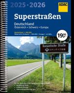 ADAC Superstraßen Autoatlas 2025/2026 Deutschland 1:200.000, Österreich, Schweiz 1:300.000 mit Europa 1:4,5 Mio. edito da ADAC