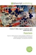 Fascism edito da Alphascript Publishing