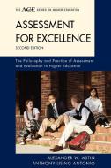 Assessment for Excellence di Astin edito da Rowman & Littlefield