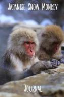 JAPANESE SNOW MONKEY JOURNAL di Pup The World edito da INDEPENDENTLY PUBLISHED