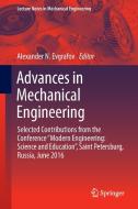 Advances in Mechanical Engineering edito da Springer-Verlag GmbH