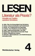 Literatur als Praxis? edito da VS Verlag für Sozialwissenschaften
