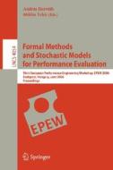 Formal Methods and Stochastic Models for Performance Evaluation edito da Springer Berlin Heidelberg
