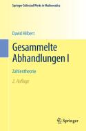 Gesammelte Abhandlungen I di David Hilbert edito da Springer Berlin Heidelberg