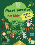 Maze puzzles for kids: Maze Activity Workbook with 40 Fun and Challenging Puzzles with Animals for Kids Ages 4-6 di Bengame Brainster edito da LIGHTNING SOURCE INC