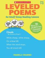 Leveled Poems for Small-Group Reading Lessons: 40 Reproducible Poems with Mini-Lessons for Guided Reading Levels E-N di Pamela Chanko edito da SCHOLASTIC TEACHING RES