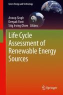 Life Cycle Assessment of Renewable Energy Sources edito da Springer London