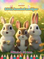 Söta kaninfamiljer - Målarbok för barn - Kreativa scener av kärleksfulla och lekfulla kaninfamiljer di Colorful Fun Editions edito da Blurb