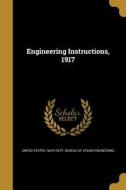 ENGINEERING INSTRUCTIONS 1917 edito da WENTWORTH PR