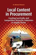 Local Content in Procurement di Michael Warner edito da Taylor & Francis Ltd