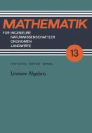 Lineare Algebra di Egon Seiffart, Klaus Vetters edito da Vieweg+Teubner Verlag