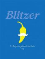College Algebra Essentials di Robert Blitzer edito da Pearson