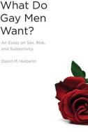 What Do Gay Men Want?: An Essay on Sex, Risk, and Subjectivity di David Halperin edito da UNIV OF MICHIGAN PR
