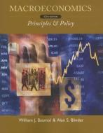 Macroeconomics: Principles & Policy di William J. Baumol, Alan S. Blinder edito da South Western Educational Publishing