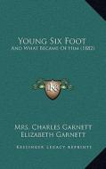 Young Six Foot: And What Became of Him (1882) di Mrs Charles Garnett, Elizabeth Garnett edito da Kessinger Publishing
