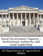 Rural Government Capacity edito da Bibliogov