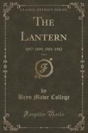 The Lantern, Vol. 6 di Bryn Mawr College edito da Forgotten Books