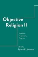 Objective Religion edito da Baylor University Press