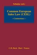 Common European Sales Law (cesl) di Reiner Schulze edito da Bloomsbury Publishing Plc