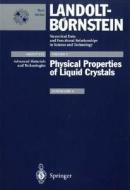 Physical Properties of Liquid Crystals di S. Pestov, Sergei Pestov edito da Springer