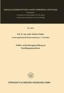 Kräfte- und Leistungsermittlung an Rundbiegemaschinen di Gerhard Oehler edito da VS Verlag für Sozialwissenschaften