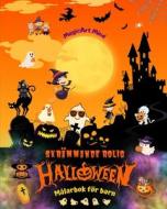 Skrämmande rolig Halloween   Målarbok för barn   Bedårande skräckscener för att njuta av Halloween di Magicart Mind edito da Blurb