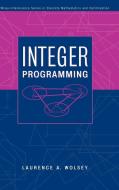 Integer Programming di Laurence A. Wolsey edito da Wiley-Blackwell