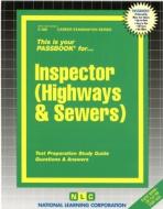 Inspector (Highways & Sewers) di Jack Rudman edito da National Learning Corp