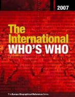 The International Who\'s Who edito da Taylor & Francis Ltd
