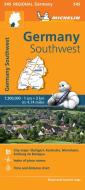 Germany Southwest - Michelin Regional Map 545 di Michelin edito da Michelin Editions Des Voyages