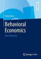 Behavioral Economics di Hanno Beck edito da Gabler, Betriebswirt.-Vlg