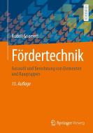 Fördertechnik di Rudolf Griemert edito da Springer-Verlag GmbH