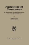 Hypothekenrecht und Notverordnungen di Karl Torggler edito da Springer Berlin Heidelberg
