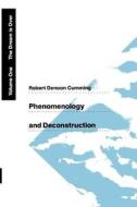 Phenomenology & Deconstruction V 1 di Robert Denoon Cumming edito da University of Chicago Press