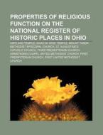 Properties Of Religious Function On The di Source Wikipedia edito da Books LLC, Wiki Series