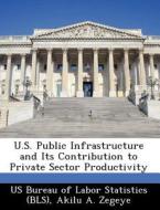 U.s. Public Infrastructure And Its Contribution To Private Sector Productivity di Akilu A Zegeye edito da Bibliogov