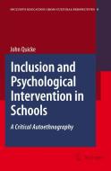 Inclusion and Psychological Intervention in Schools di John Quicke edito da Springer-Verlag New York Inc.