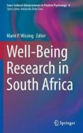 Well-Being Research in South Africa edito da Springer-Verlag GmbH