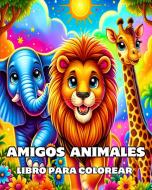 Libro para Colorear Amigos Animales di Camely R. Divine edito da Blurb