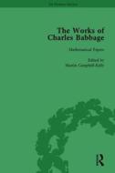 The Works Of Charles Babbage Vol 1 di Charles Babbage, Martin Campbell-Kelly edito da Taylor & Francis Ltd