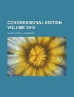 Congressional Edition Volume 2915 di United States Congress edito da Rarebooksclub.com