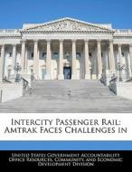 Intercity Passenger Rail: Amtrak Faces Challenges In edito da Bibliogov