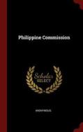 Philippine Commission di Anonymous edito da CHIZINE PUBN