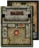 Gamemastery Flip-mat: Monastery di Jason A. Engle edito da Paizo Publishing, Llc