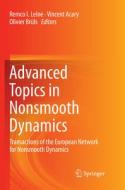 Advanced Topics In Nonsmooth Dynamics edito da Springer Nature Switzerland Ag